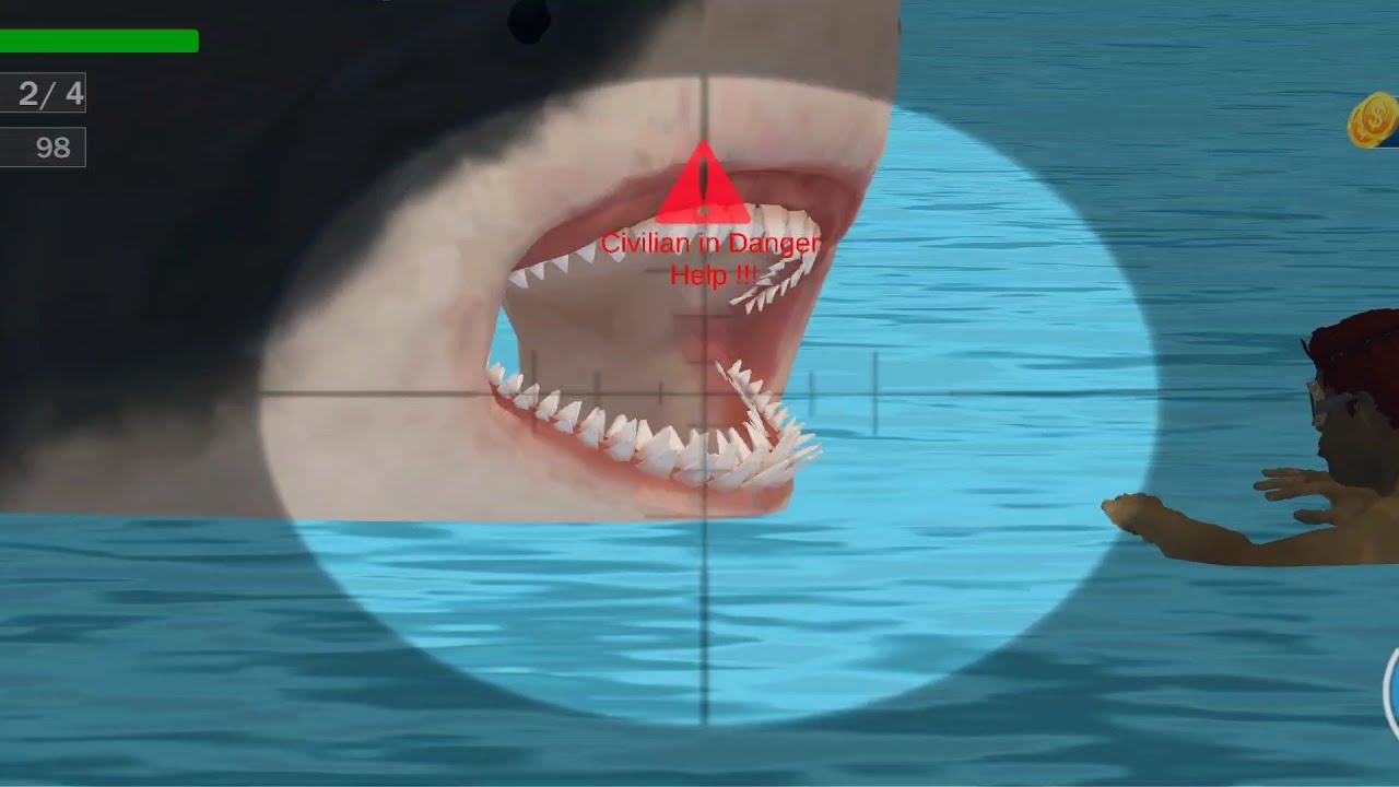 Shark Sniper Gun Hunting Game Android Gameplay #2