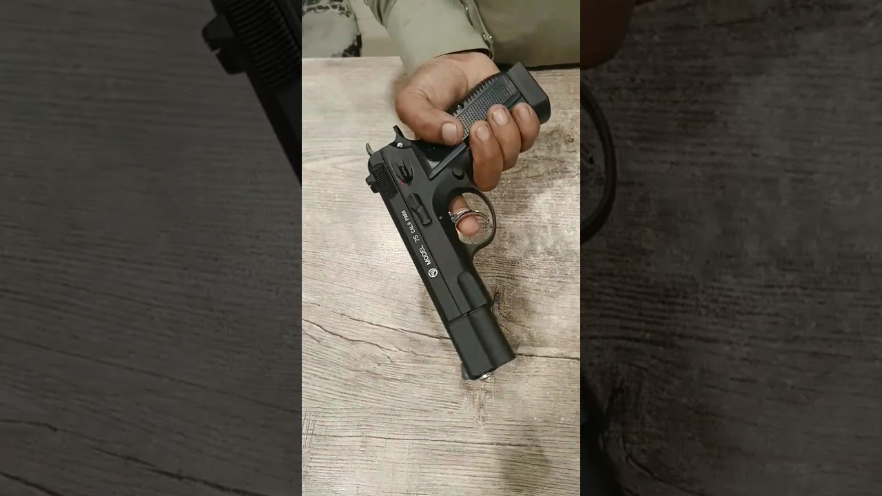 CZ 75 Co2 Replica #airgun #airsoft #czshadow2 #co2airgun #asg