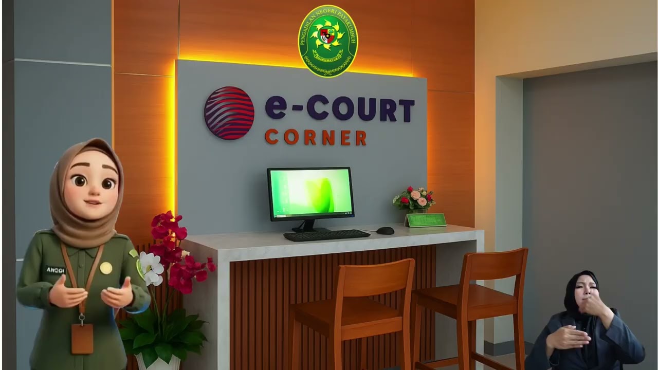 VIDEO TUTORIAL PERSIDANGAN ONLINE (E-LITIGATION) PADA SISTEM E-COURT