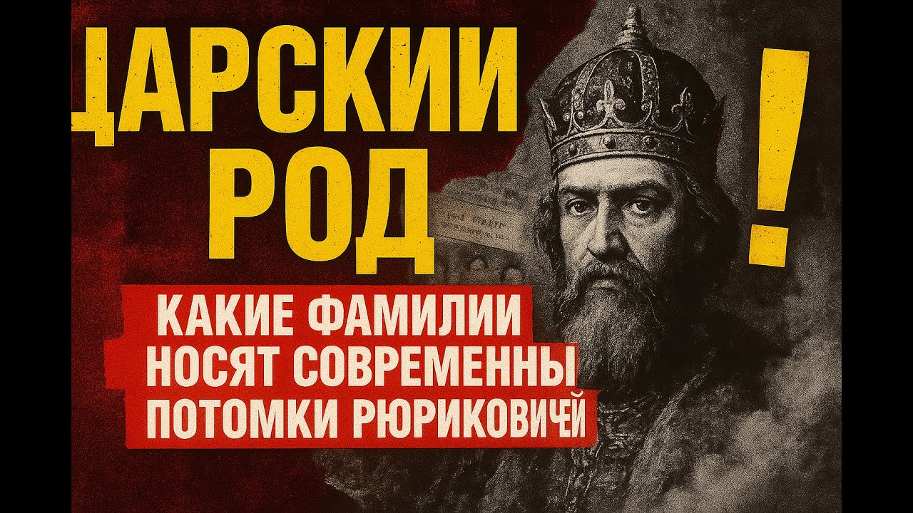 Потомки царей среди нас! Какие фамилии сегодня принадлежат роду Рюрика?