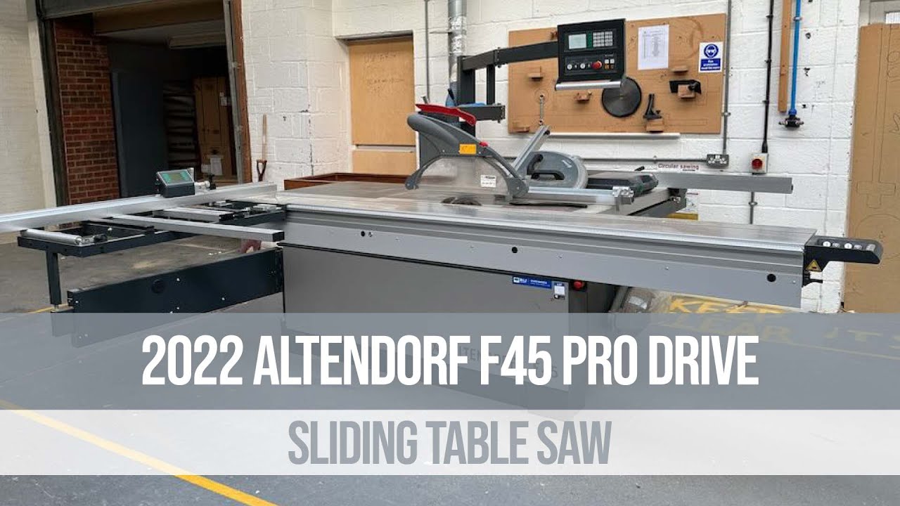 [2022] Altendorf F45 Pro Drive Sliding Table Saw