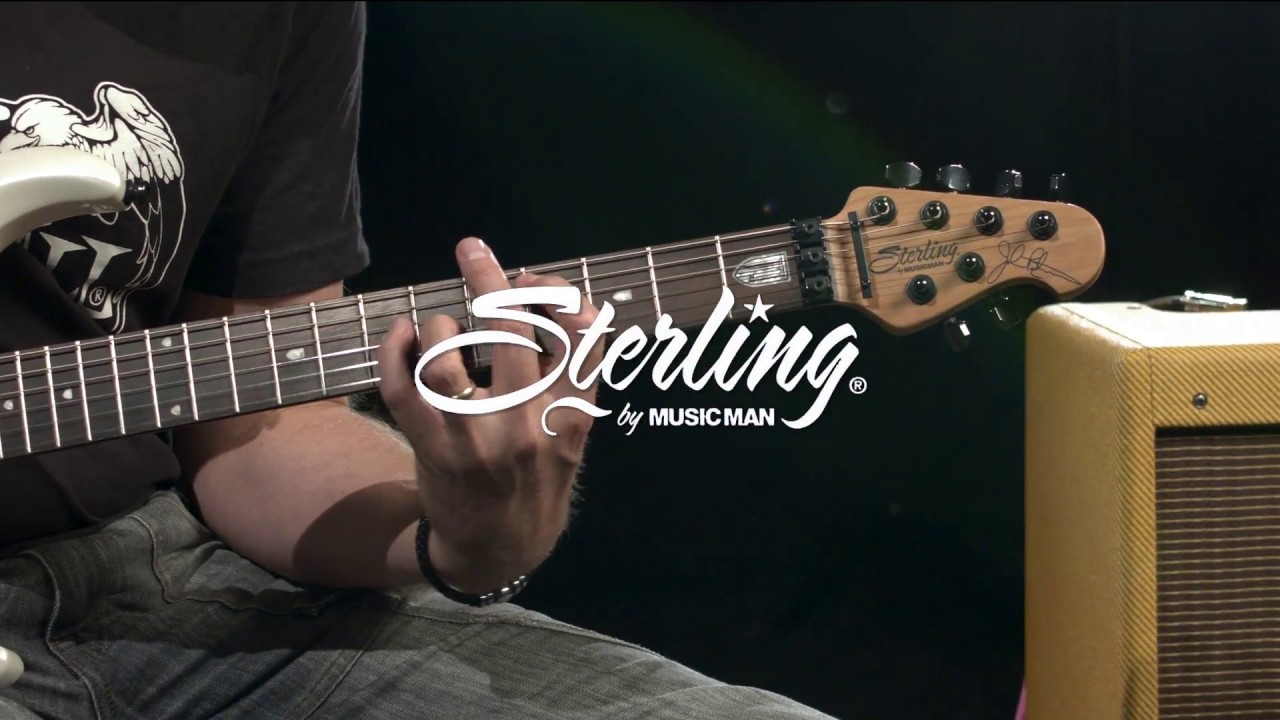 Sterling by Music Man John Petrucci JP160, Pearl White | Gear4music demo