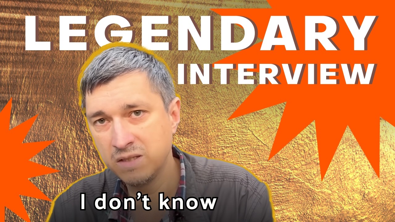 Our most legendary street interview