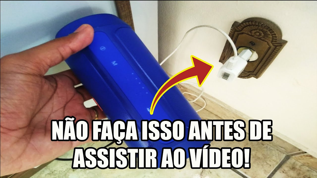 NÃO FAÇA ISSO COM CAIXA DE SOM JBL (CHARGE 2+) ANTES DE ASSISTIR!!!