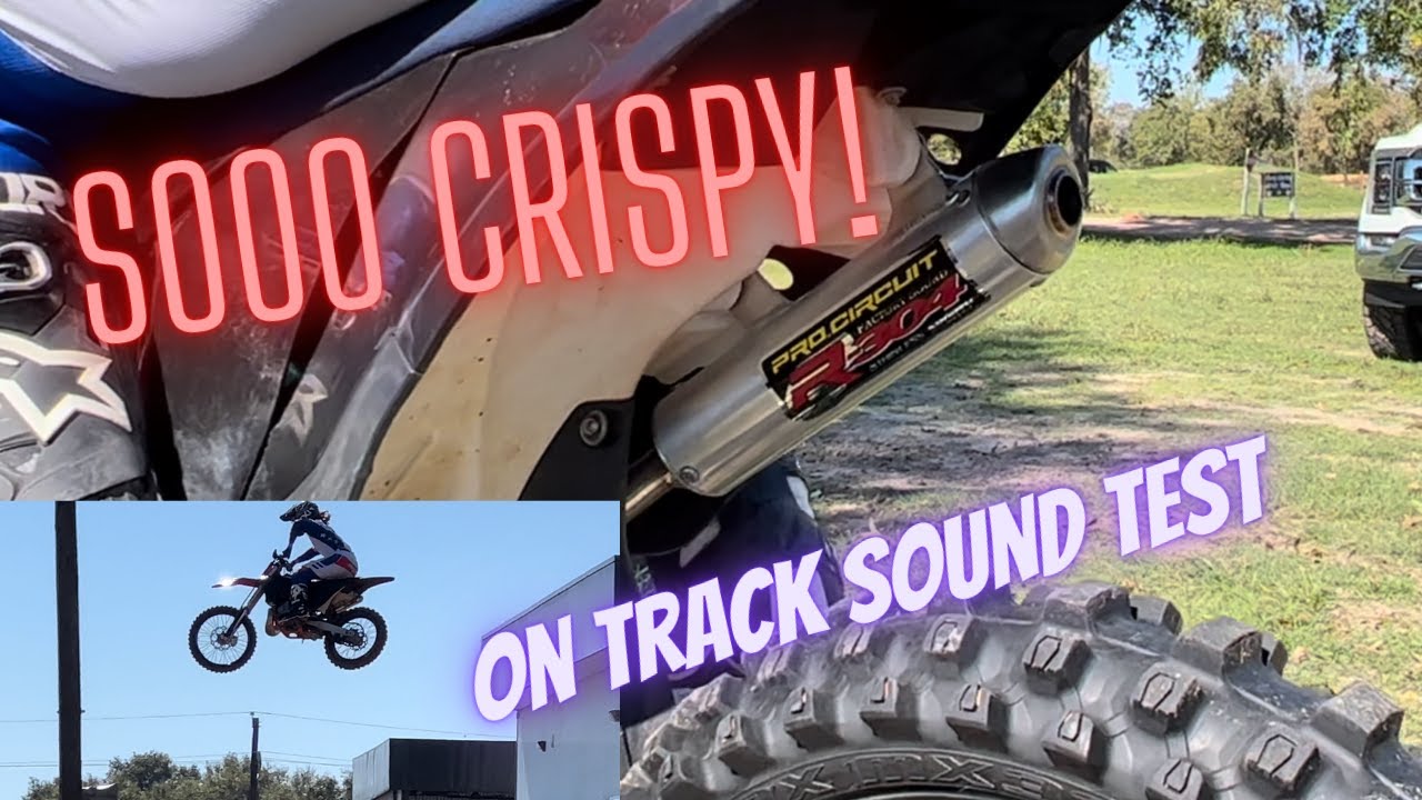 KTM 250sx Pro circuit SOUND TEST!