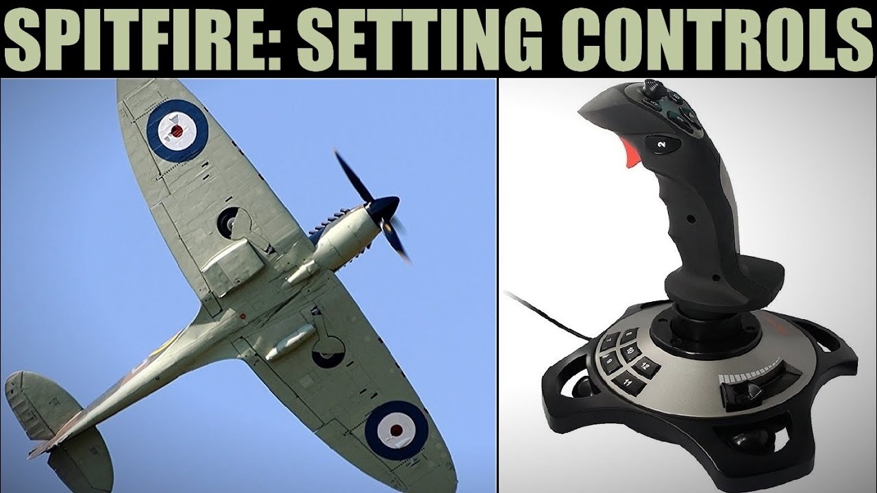 Spitfire: Настройка управления джойстиком HOTAS | DCS WORLD