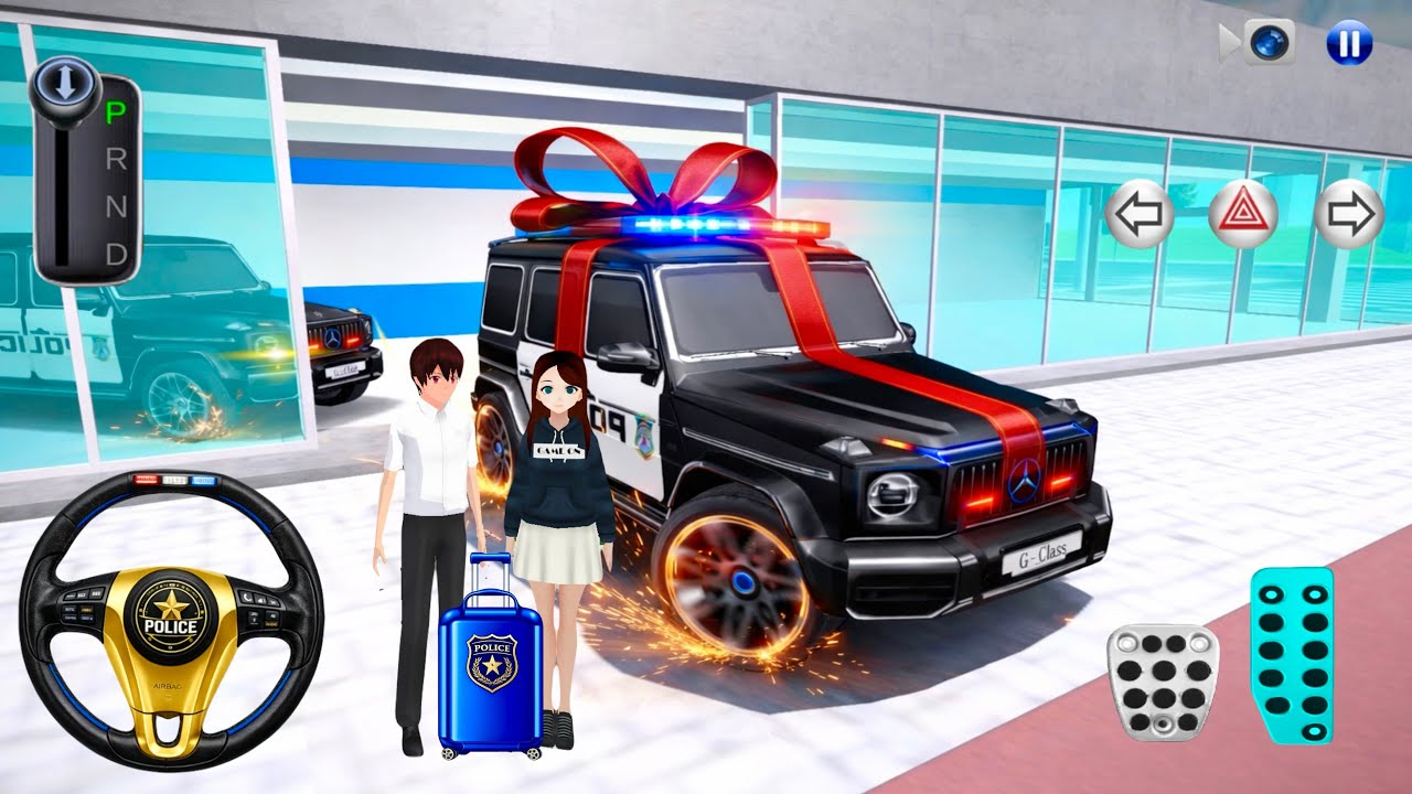 New US Police Mercedes G63  Showroom Surprise 🎁 - 3d Driving Class android game play || Car Game 