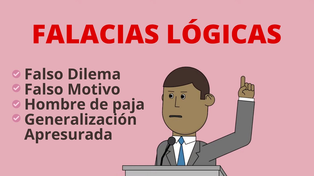 Qué son las falacias lógicas | Ejemplos Falso motivo, hombre de paja, falso dilema