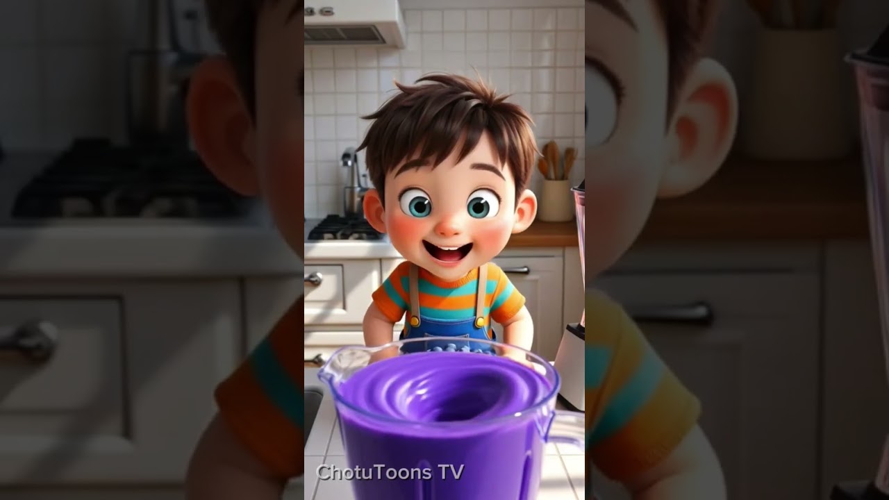 CHOTu Makes Fresh Blueberry Juice 🫐🥤 | So Aesthetic