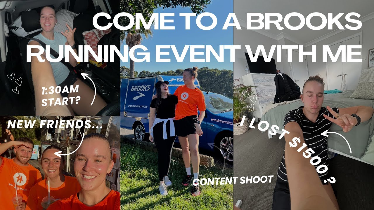 Day in the life VLOG. Traveling at 1:30am? Brooks Running event, Canadian visa & How I lost $1500