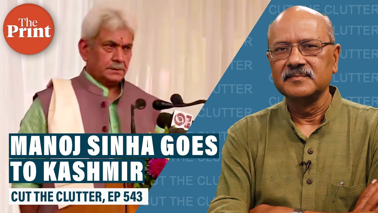When Modi govt sends Manoj Sinha to J&K after 70 years of ICS/IAS/IPS officers, generals, cops