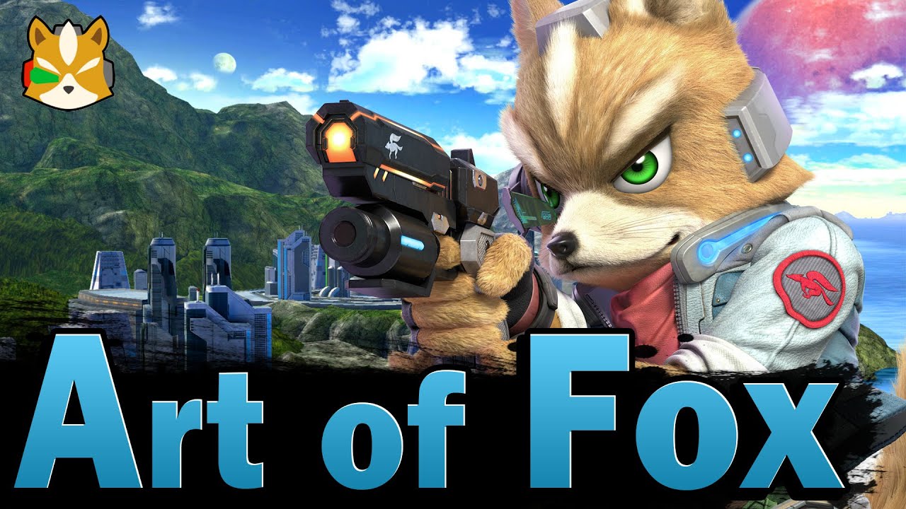 Smash Ultimate: Искусство Фокса