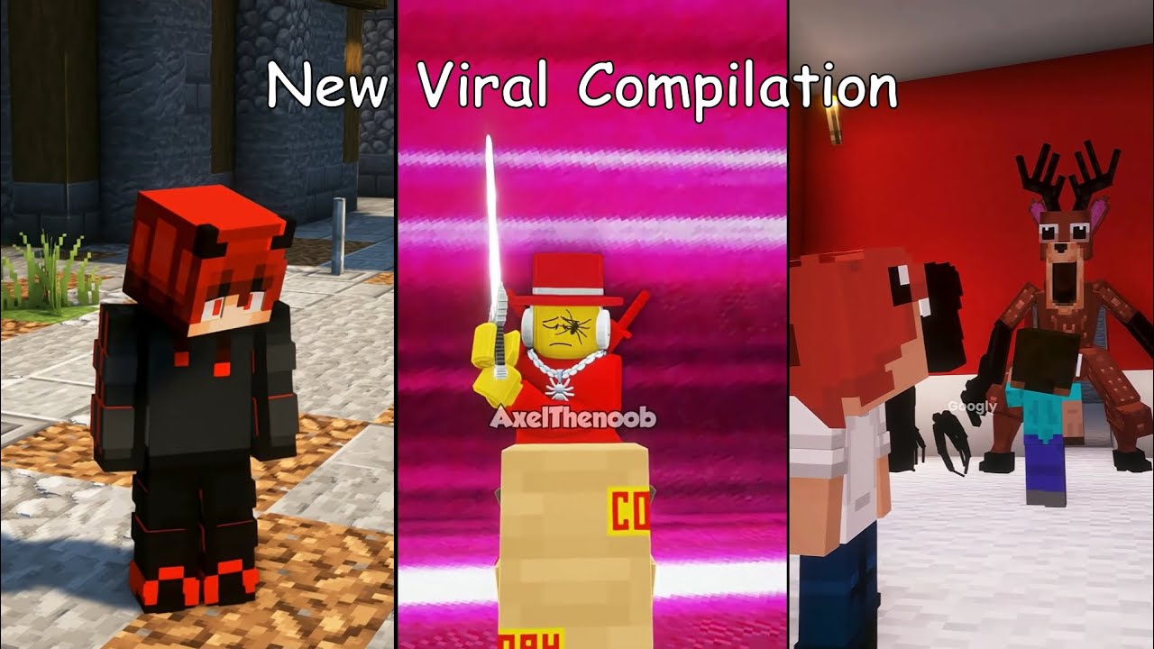 MINECRAFT TROLLFACE VIRAL COLDEST COMPILATION ❤️‍🔥🥶 (PART - 6)
