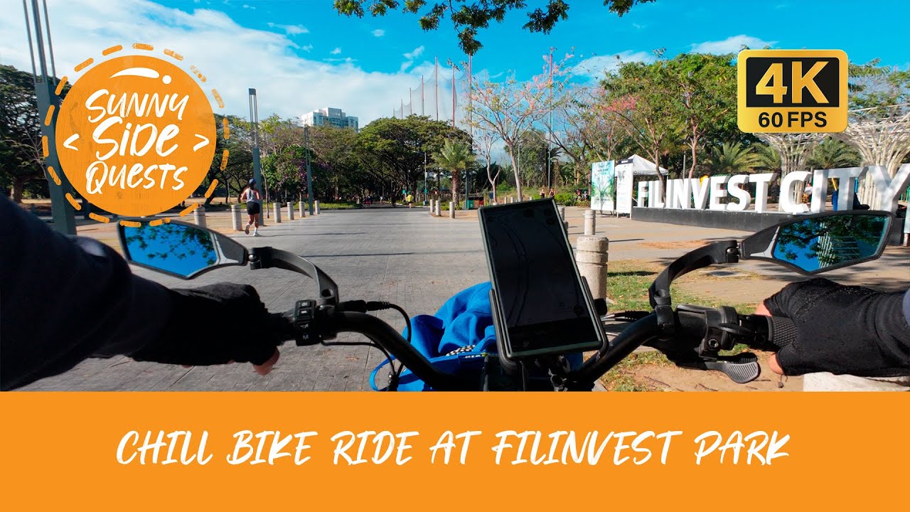 [4K60] [Immersive, No-overlay] Chill bike ride at Filinvest Park