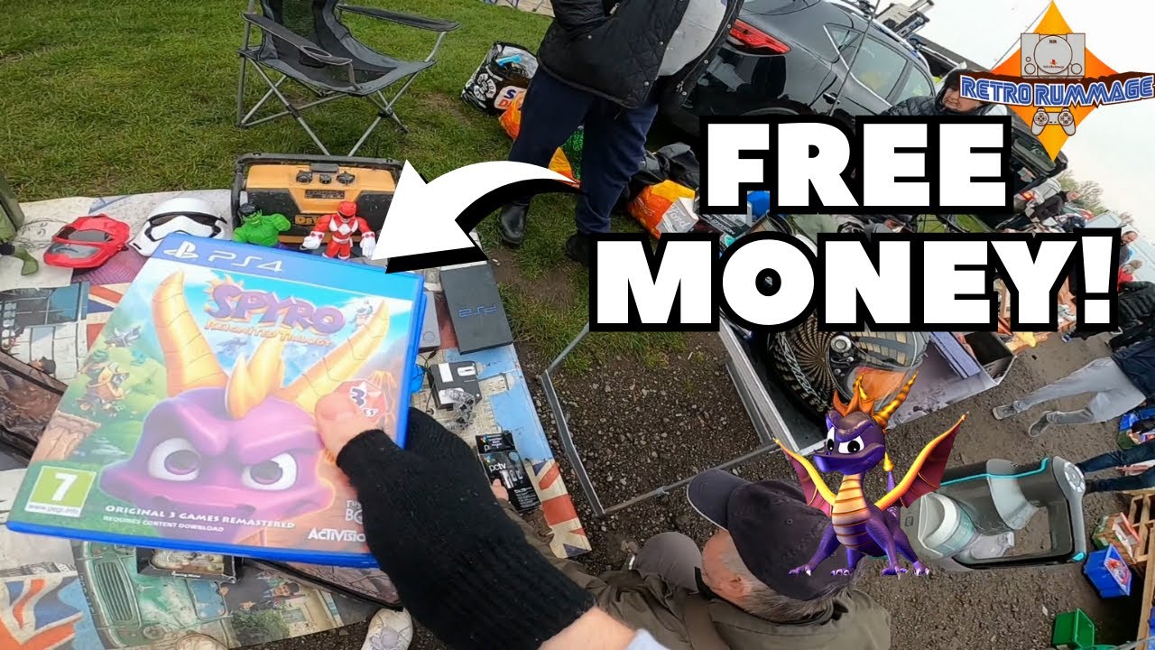 FREE Money! Video Game Hunting @ My Local Car Boot Sale.
