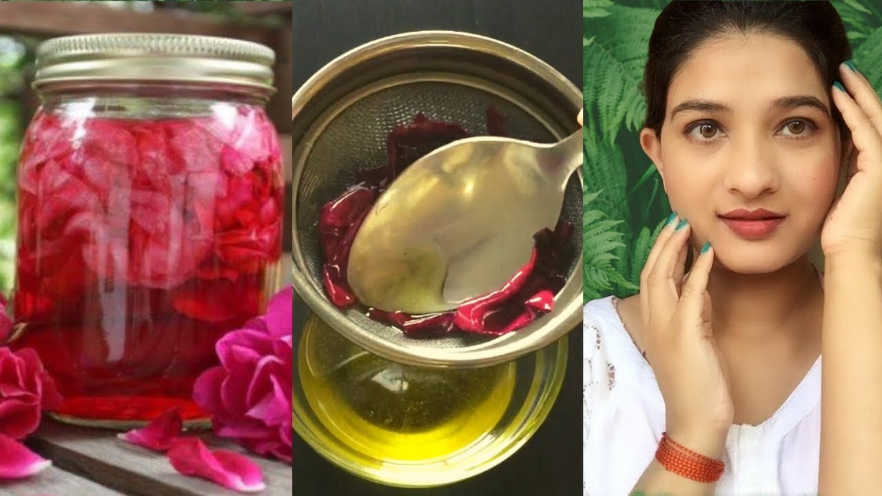 DIY Rose Oil for Skin, Hair | घर पे बनाये एसेंशियल ऑइल | How to Make Homemade Rose Oil | AVNI