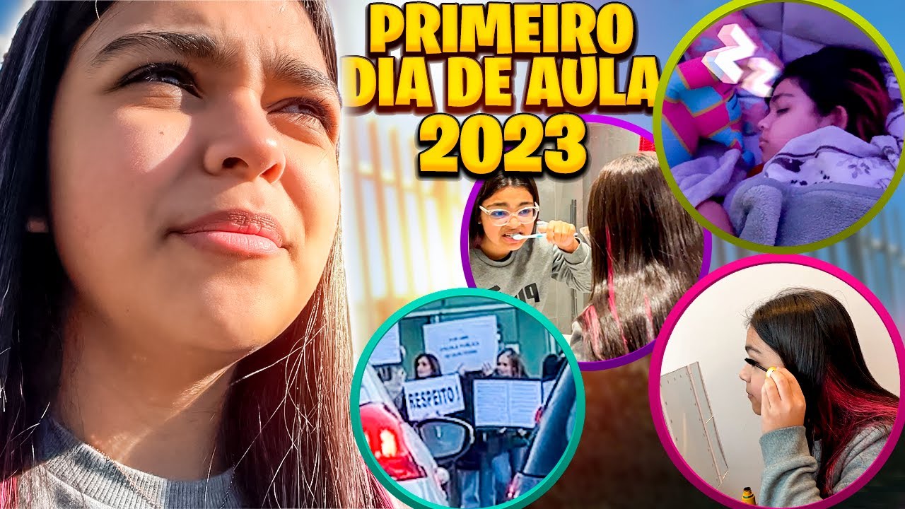 MEU PRIMEIRO DIA DE AULA !! ROTINA VOLTA ÀS AULAS 2023