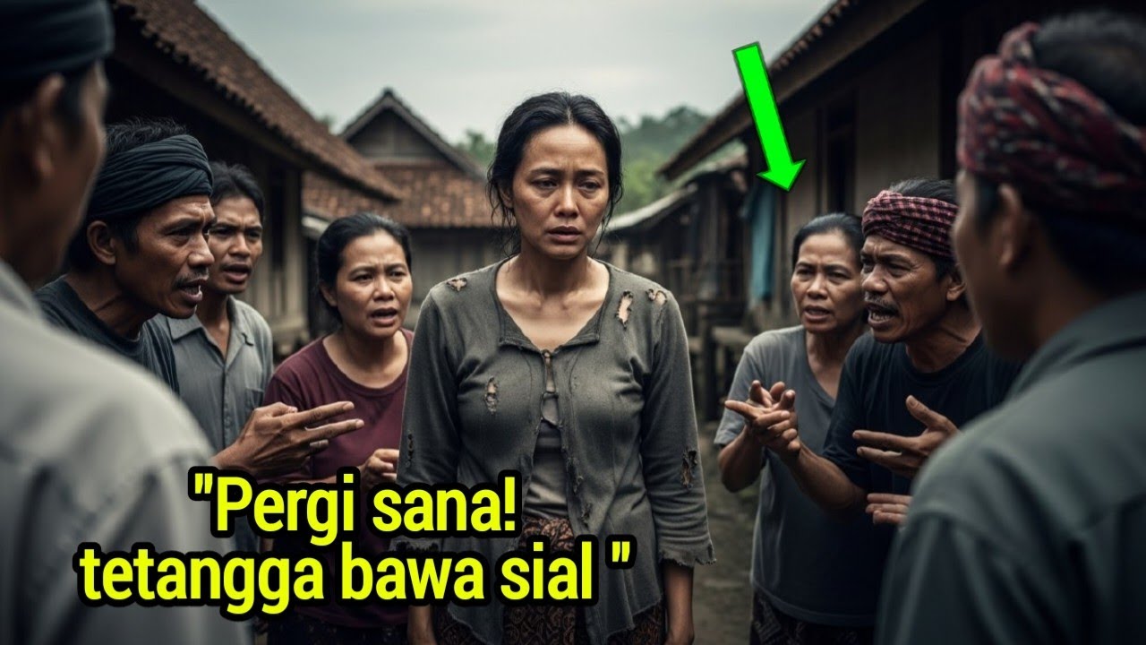 wanita yang dianggap pembawa sial dan selalu dipandang sebelah mata dan dicaci oleh tetangganya