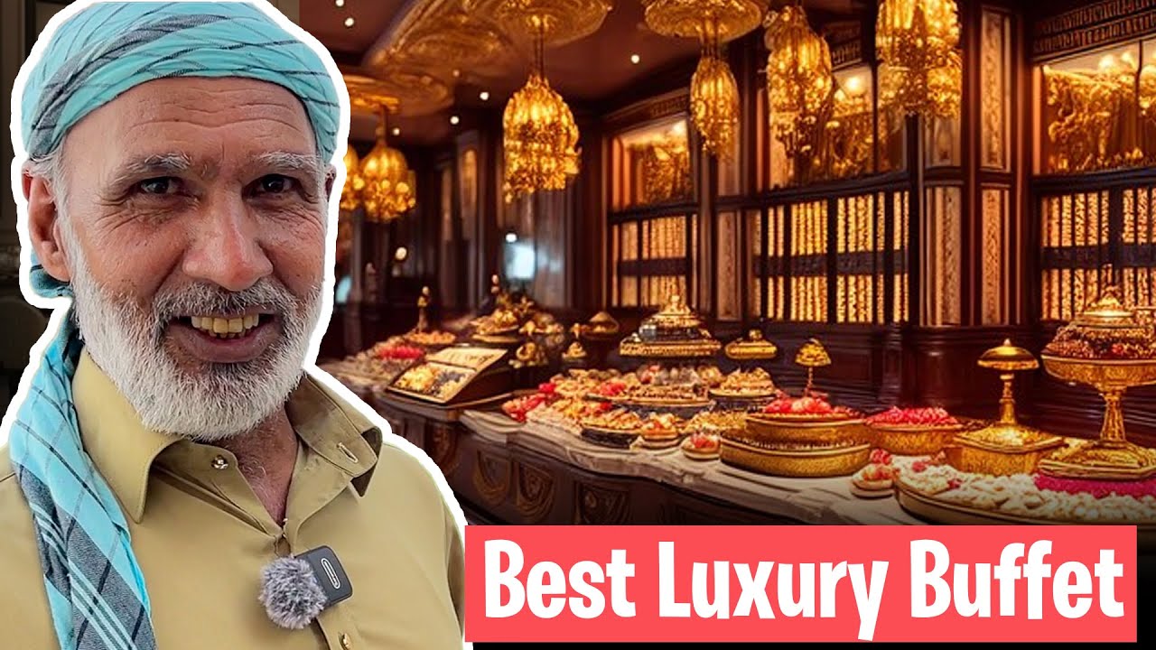Tribal People Experiencing a Luxury Buffet For The First Time!