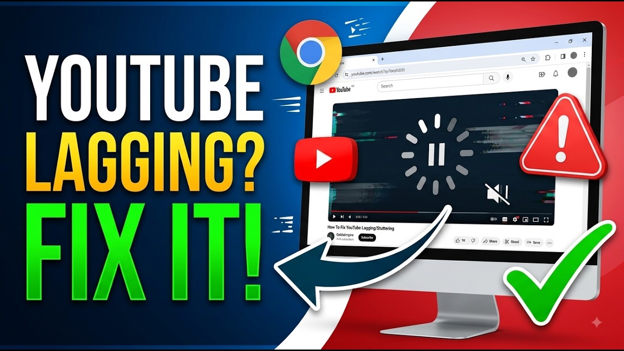 How to Fix YouTube Lagging & Stuttering in Google Chrome (Easy Fix 2026)