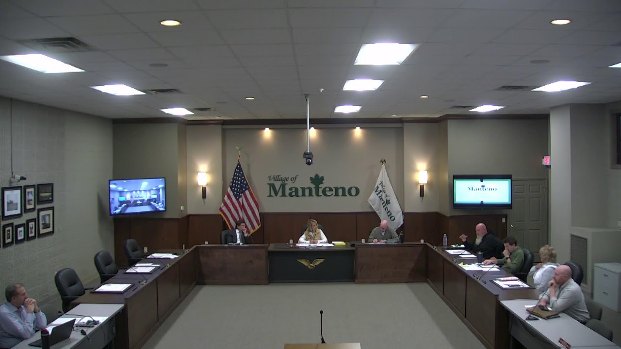 Manteno Village Board Meeting February 17, 2026