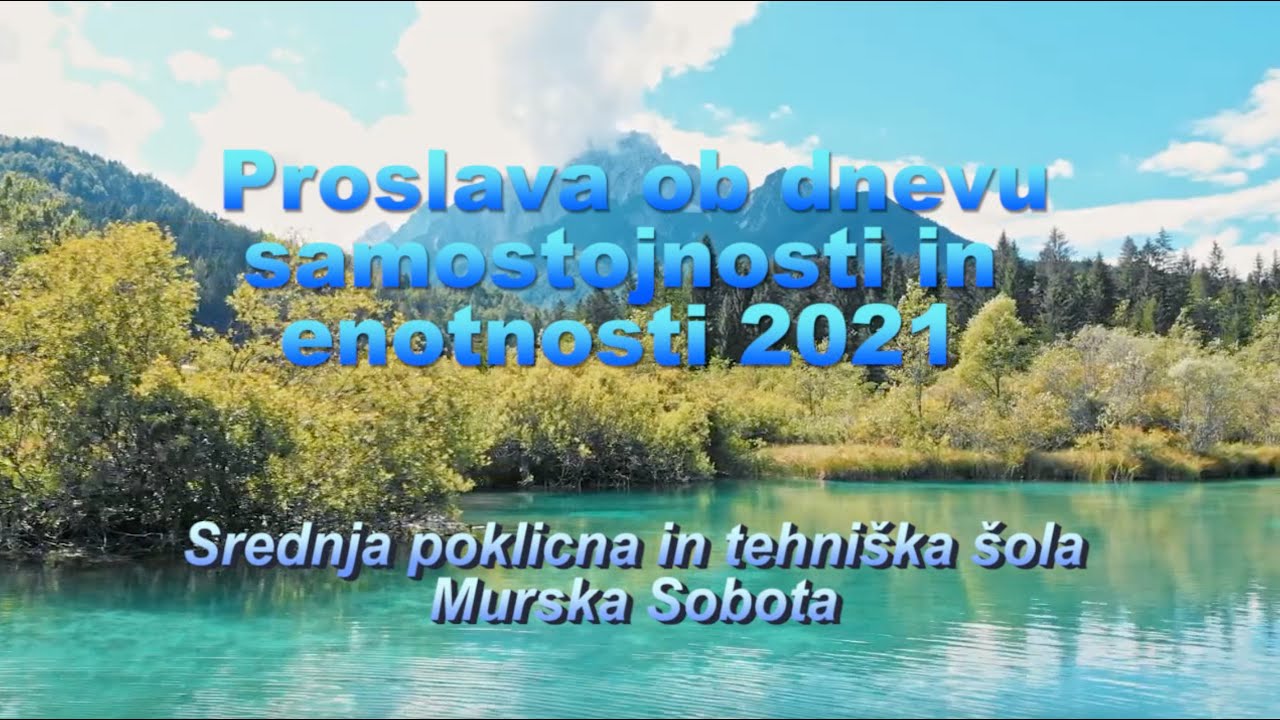 Proslava ob dnevu samostojnosti in enotnosti 2021