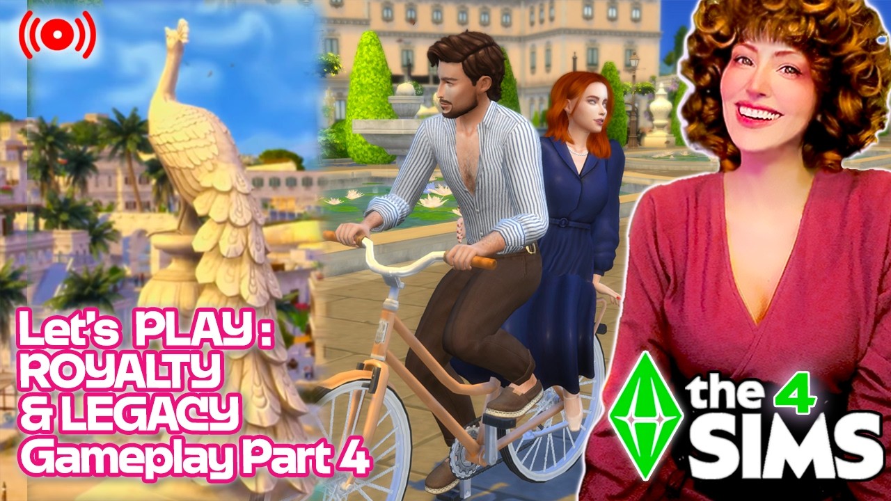 🍭🌈Let's PLAY: Royalty & Legacy Gameplay P.4🦄🍭 #thesims4  @TheSims #sims4build