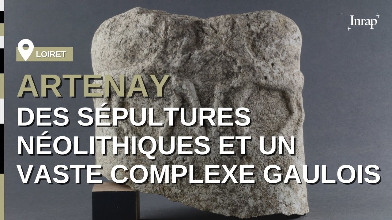 Un vaste complexe rural gaulois et sa statuaire celtique à Artenay