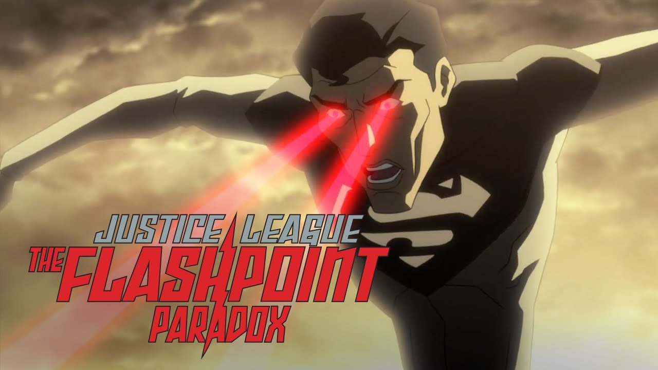 Superman ve por primera vez el sol amarillo y mata soldados | Justice League: The Flashpoint Paradox