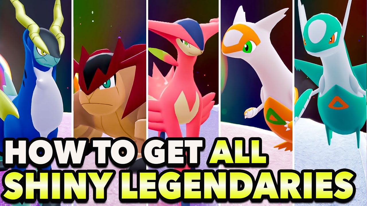 The BEST Way to Shiny Hunt ALL Legendary Pok&eacute;mon in Pok&eacute;mon Legends Z-A