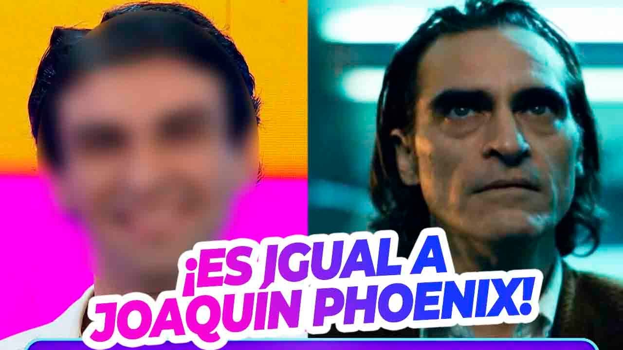 &iexcl;Mide 2 metros y sorprendi&oacute; con su parecido a Joaqu&iacute;n Phoenix en El Joker!