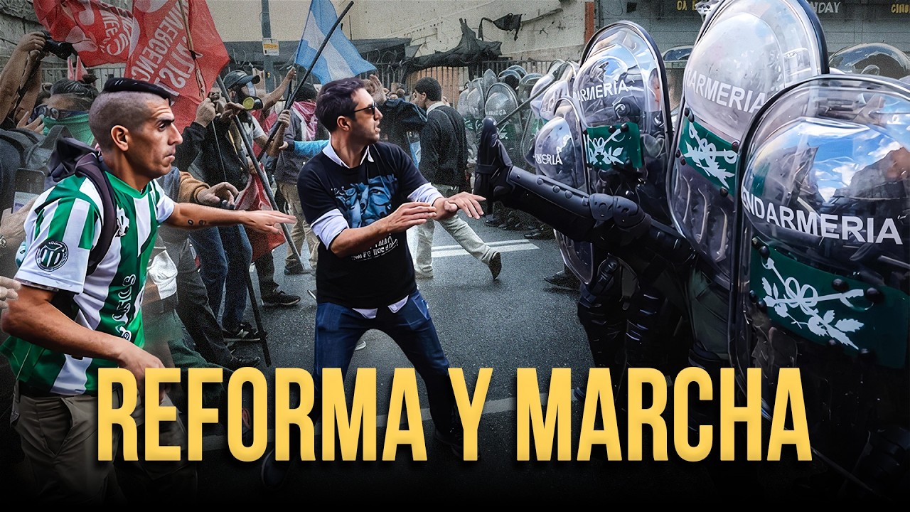REFORMA LABORAL Y MANIFESTACIÓN EN EL CONGRESO (VIVO)