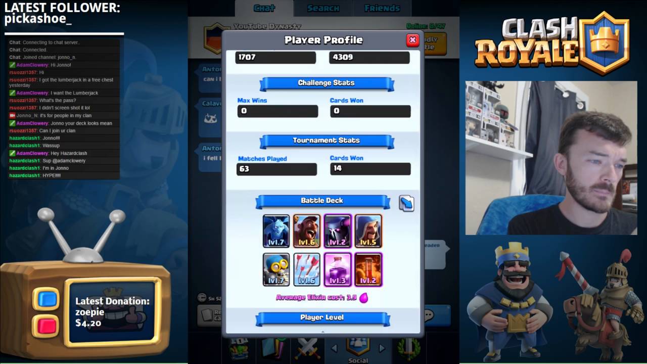 FOR THE GLORY! YouTube Dynasty Clan Tournament in Clash Royale
