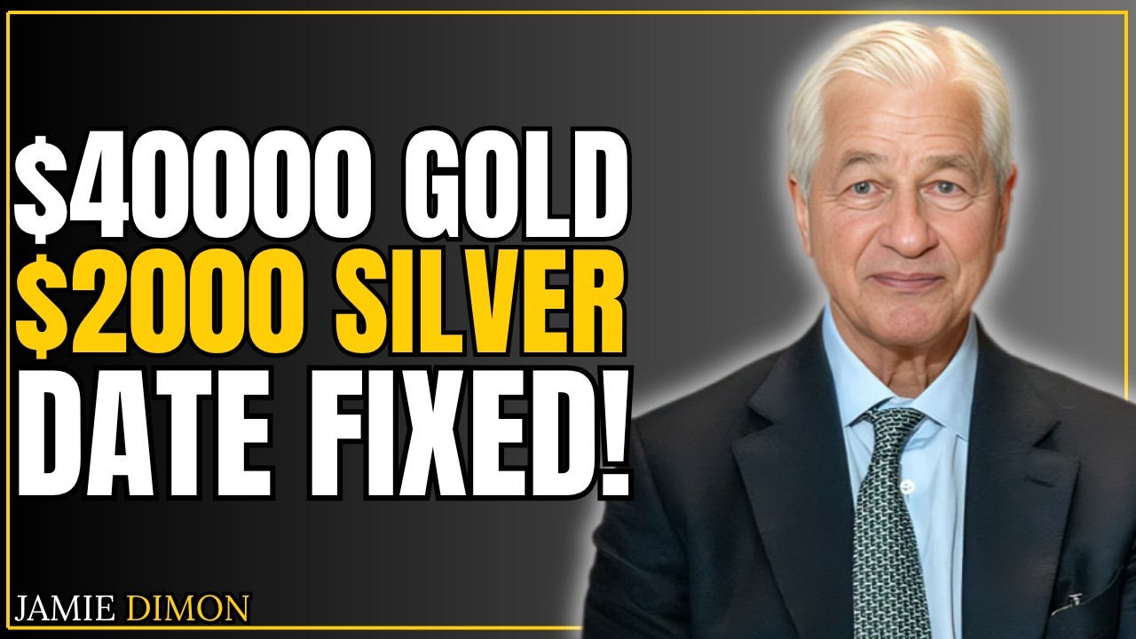 HUGE SILVER PRICE ALERT! URGENT WARNING FOR GOLD & SILVER HOLDERS | JAMIE DIMON'S SHOCKING MARKET