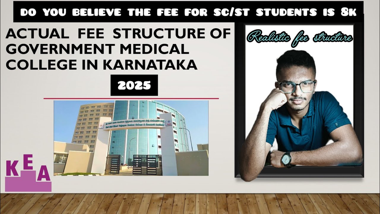 Actual Realistic Fee structure of government medical College inKarnataka#feestructure#medicalcollege