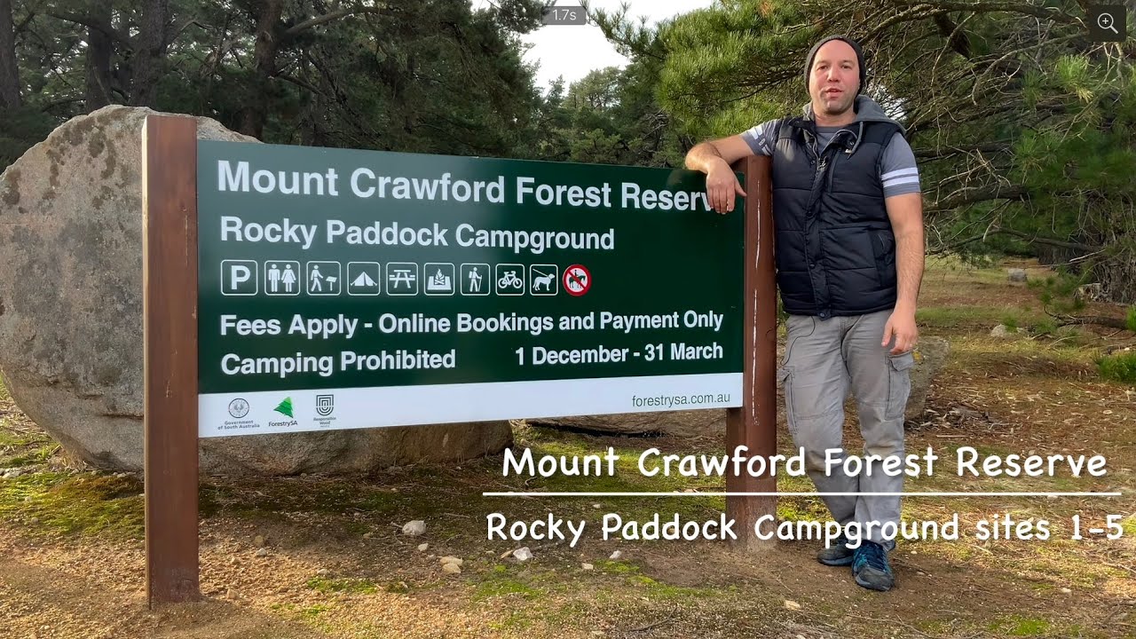 Rocky Paddock Campground, Mt Crawford, South Australia, Part 1 - Sites 1 - 5 - Episode 5