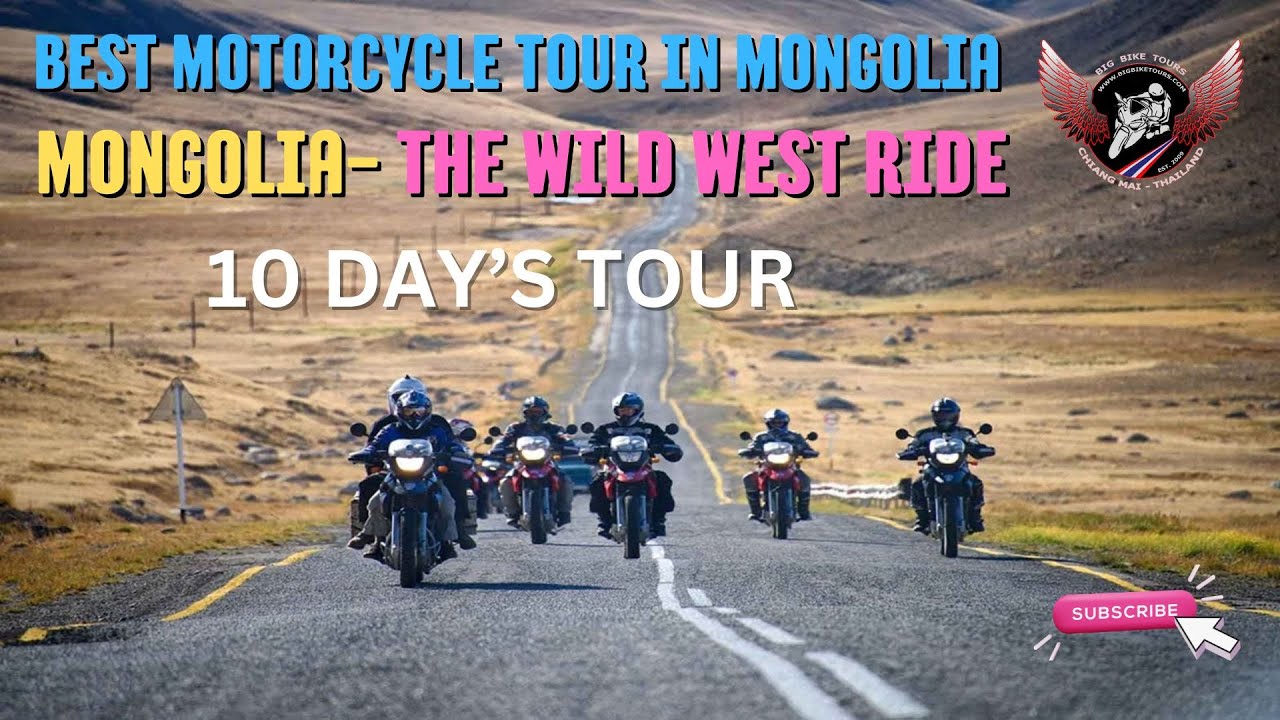 10 DAY TOUR (Mongolia - The Wild West Ride) | Best Motorcycle Tour in Mongolia | Big Bike Tours™