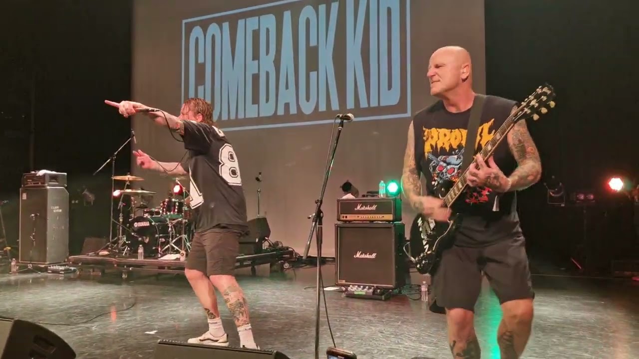COMEBACK KID - G.M Vincent and I - Live at BLOODAXE FEST Club CITTA 22/09/2024