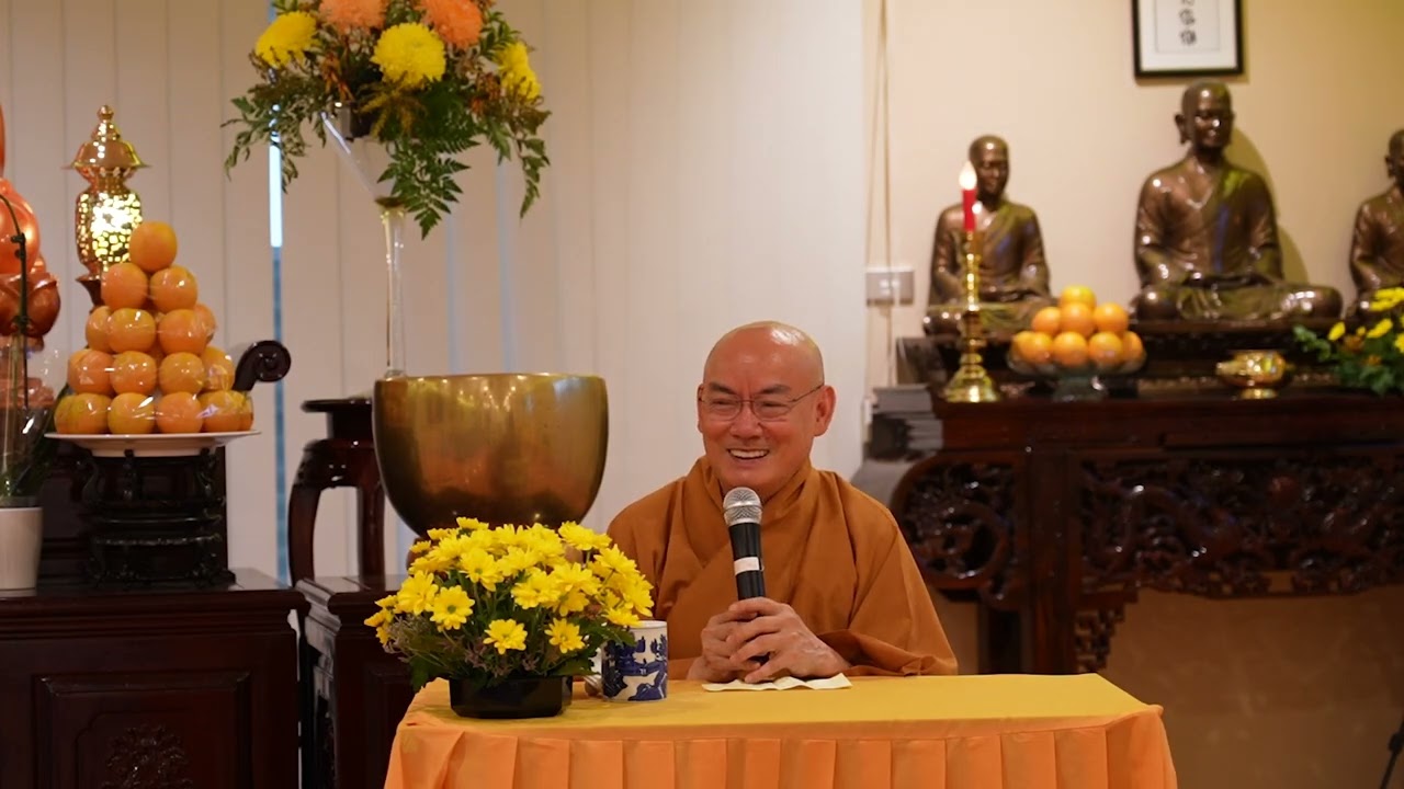 Làm chậm cuộc sống.Thầy Thông Tạng .TĐ Vô Ưu Sydney