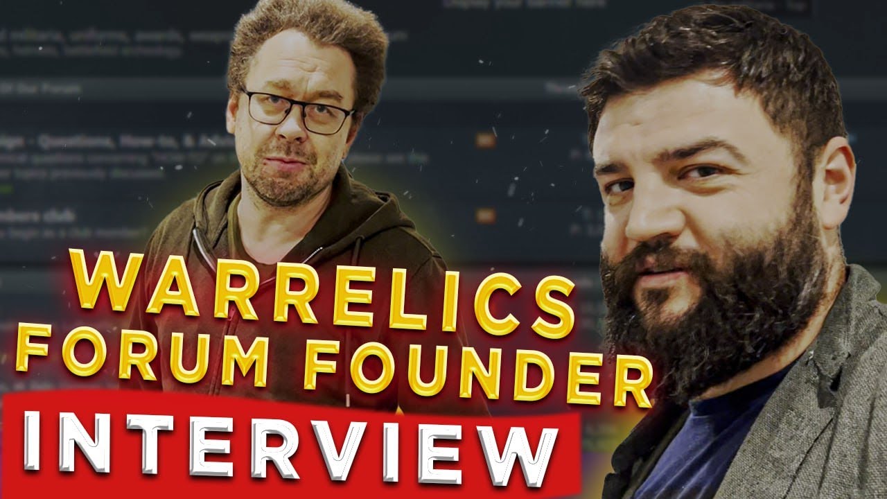 Warrelics forum founder interview1