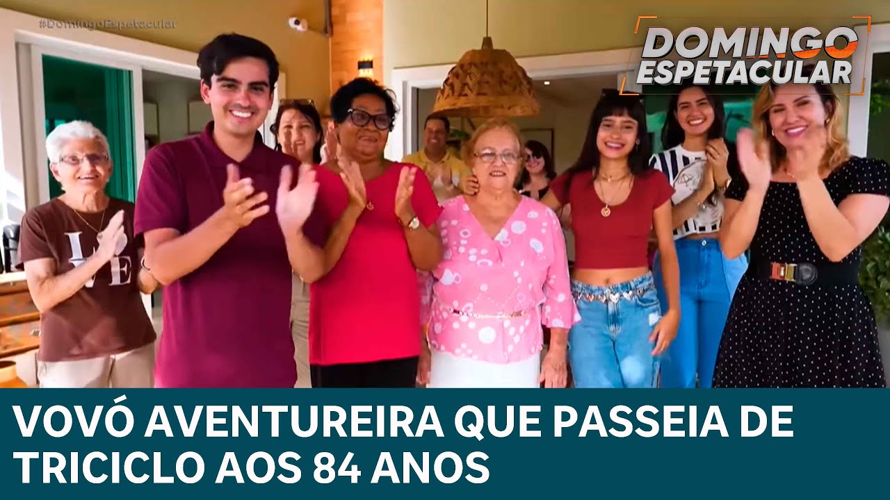 Achamos no Brasil: Dudu Camargo conhece Idosa de 84 anos que viraliza ao fugir de triciclo em Goi&aacute;s