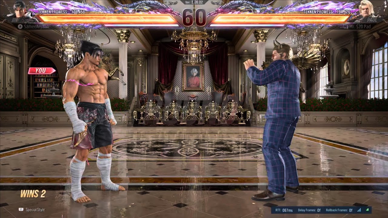 Jin VS Paul Tekken 8 Online Ranked Match | Season 2