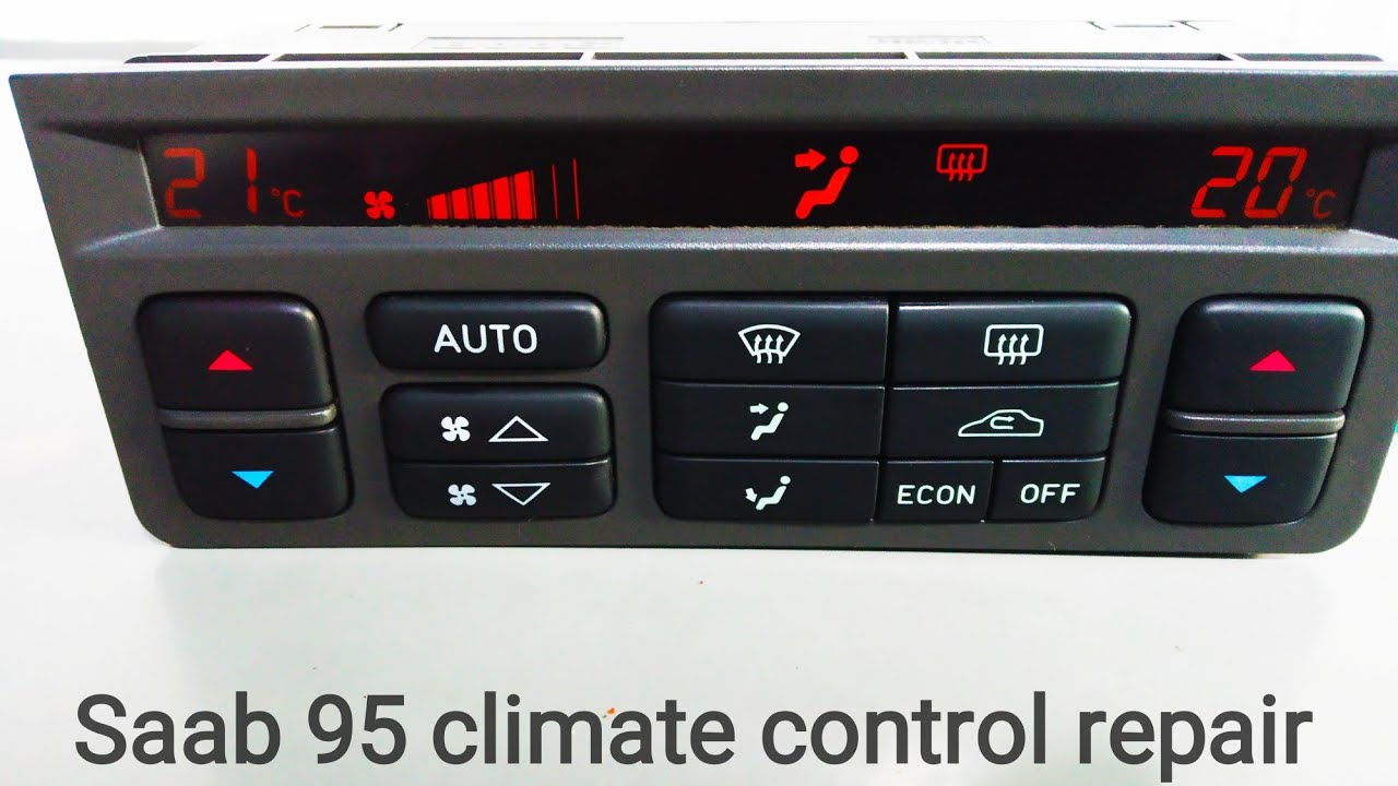 Saab 95 Climate control repair