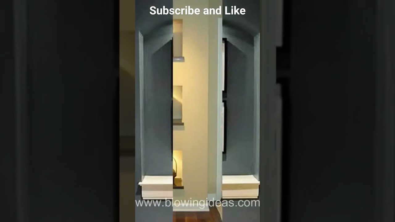 Wall Niches Design Ideas #wallniches #wallniche #niches #roomniches #decor #blowingideas  #shorts
