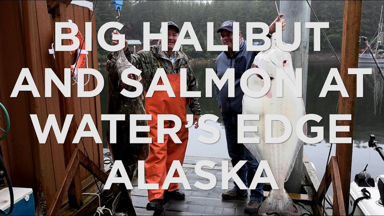 Big Halibut and Salmon Fishing in Elfin Cove, Alaska
