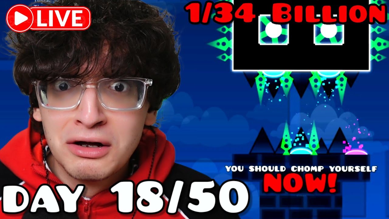 🔴Let's BEAT Chompstep!🔴DAY 18/50🔴51%x2🔴Aiming FOR WR!🔴