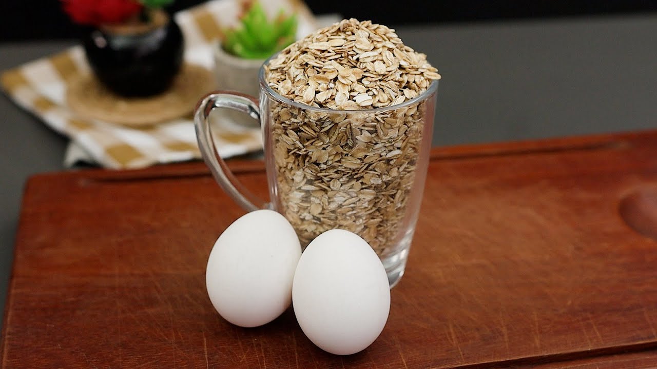 Mische die Eier mit Haferflocken! Dieses Rezept ist so lecker, dass ich es fast jeden Tag mache!