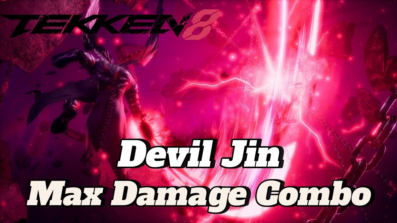 TEKKEN 8 Devil Jin Max Damage Combo