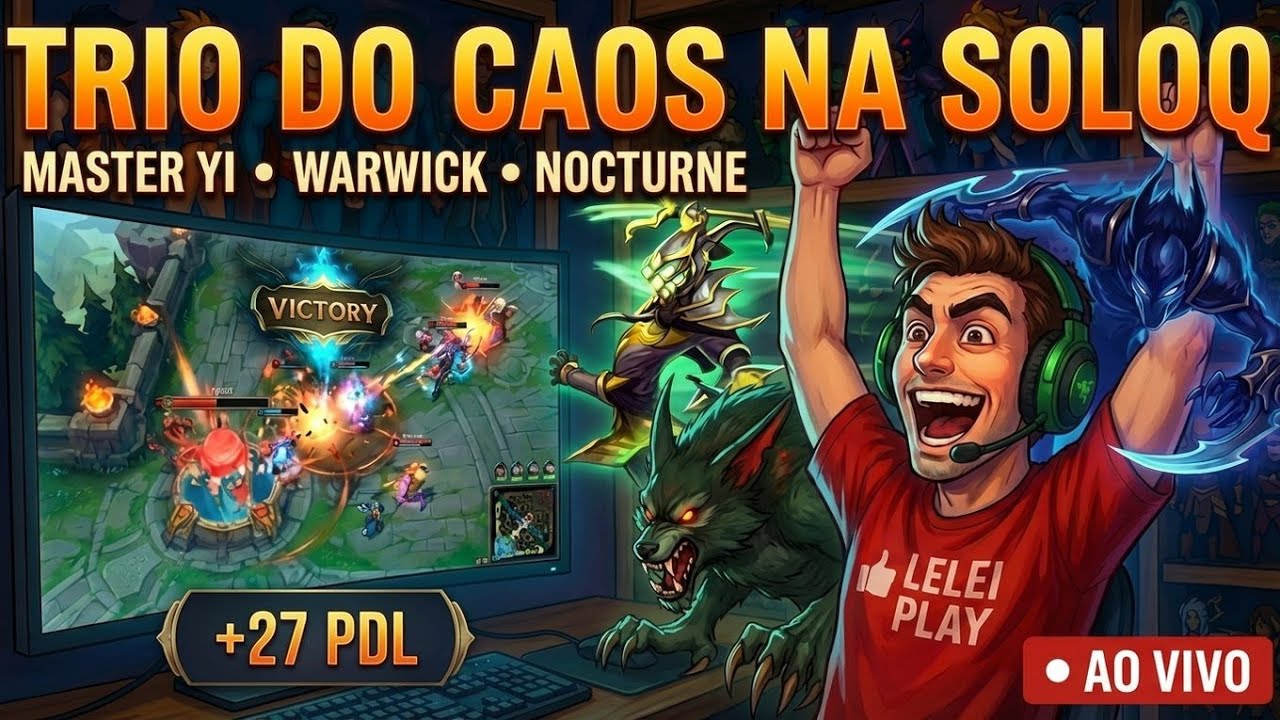 JOGATINA DA MADRUGA!!!! com @AndersonGamer079 DALLEEEEE KKKKKKKK #LOL