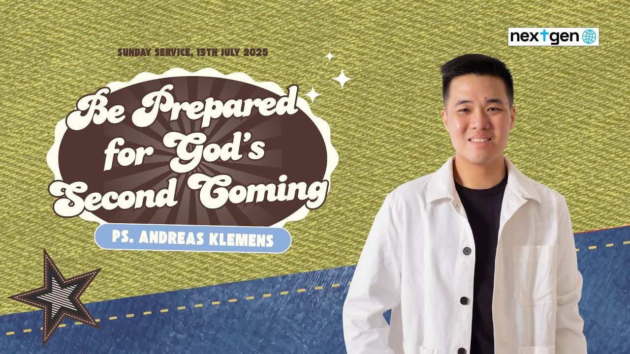 [LIVE] Ibadah Online NextGen - 13 Juli 2025 | Ps. dr. Andreas Klemens (13.30 WIB)